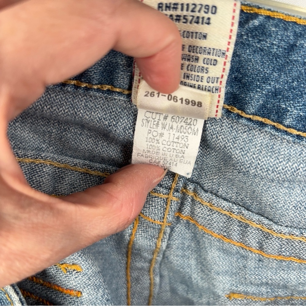 True Religion Jayde Denim Shorts - Picture 12 of 13